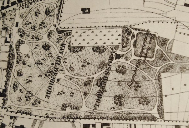 Heberer-Plan 1878 Aussschnitt quer